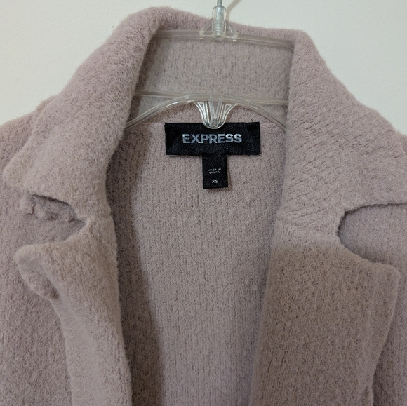 Express Pink House Coat Size XS - Picture 2 of 3